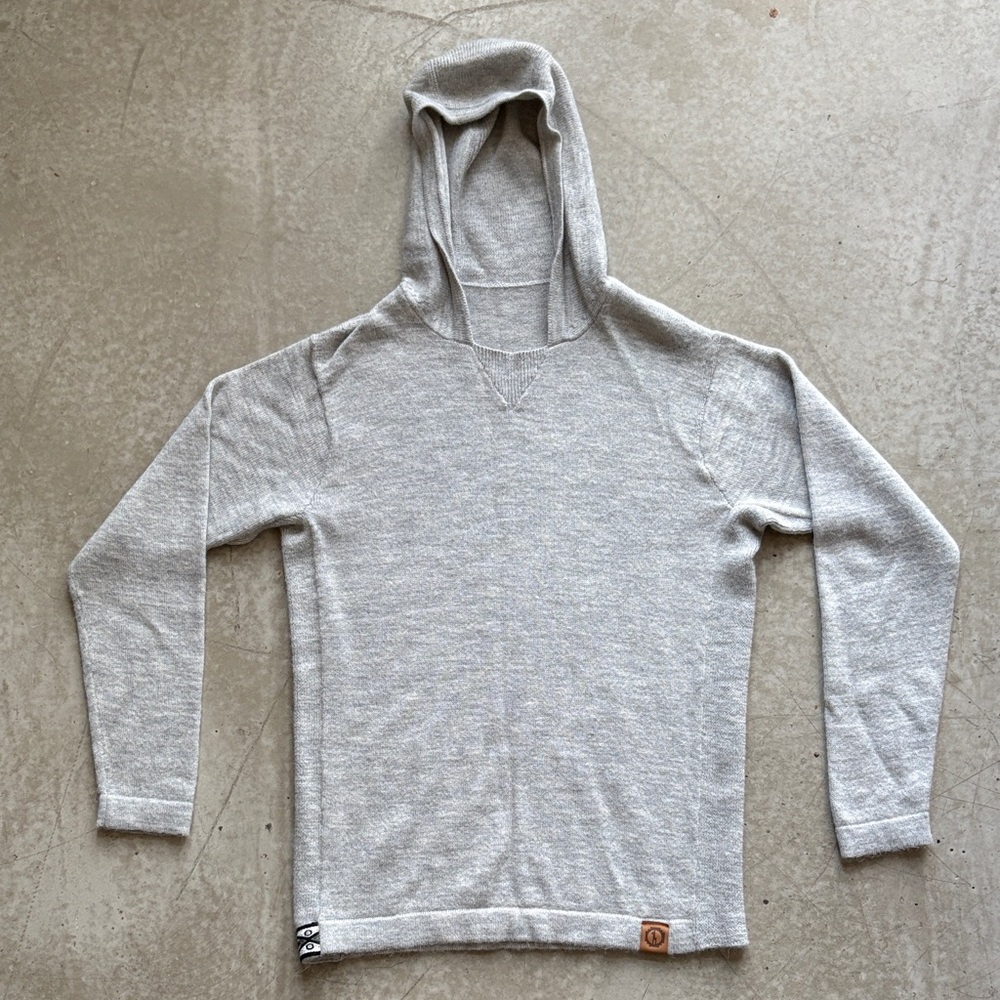 Paka Alpaca The Hoodie Size Medium Tan Beige